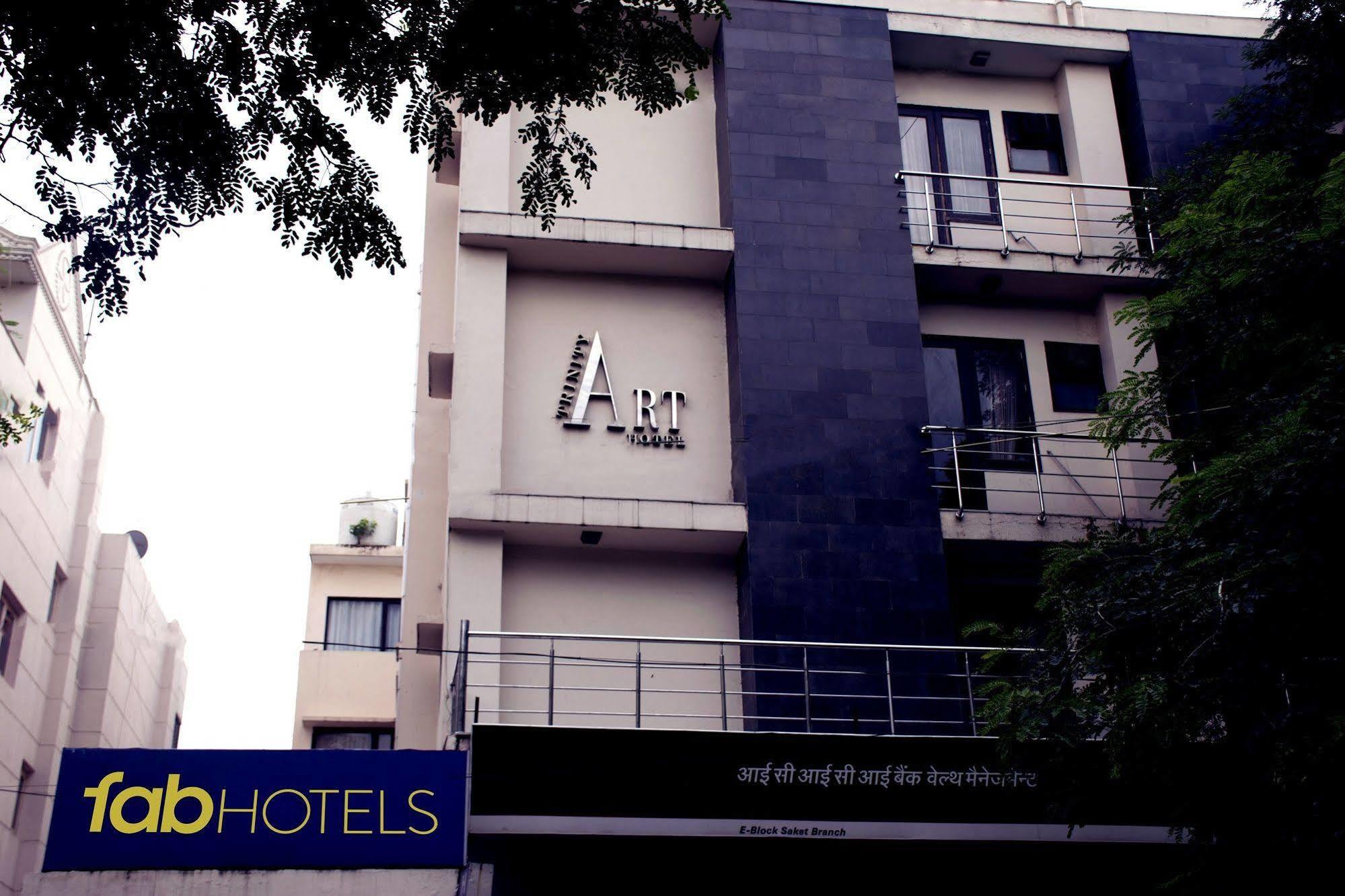 Fabhotel Anutham Saket New Delhi Bagian luar foto
